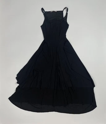 🖤 Vestido negro asimétrico Marithe + Francois Girbaud Avant Garde F38 I42 US5 Foto 1 de 4