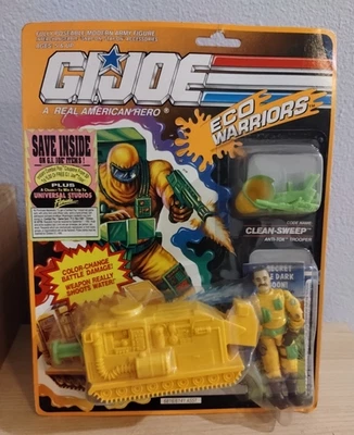 GI Joe Clean Sweep Eco Warrior 1991 ARAH SIN USAR, EN CAJA Foto 1 de 4
