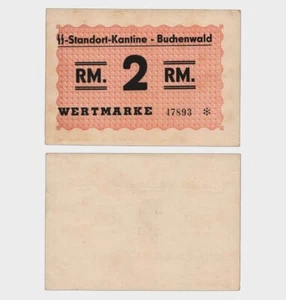 Germania - Buchenwald - 1944 - 2 Reichsmark - "aUNC" #CO7638 - Foto 1 di 6