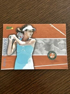 2008 ACE AUTHENTISCHE FRANZÖSISCHE OFFENE ANA IVANOVIC WUNDERSCHÖNE KARTE! FRENCH OPEN CHAMPION - Bild 1 von 2