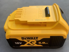 Genuine DeWalt DCB184 18V 5Ah XR Slide Li-Ion Battery LED Indicator New 2024