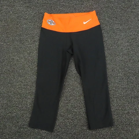 Cleveland Browns Nike Leggings Womens XS Orange & Black Dri-Fit Ladies Cover
