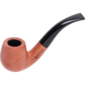 Pipa de tabaco de madera Lucienne con filtro de 9 mm - Elegante pipa hecha a mano con soporte - Imagen 1 de 1