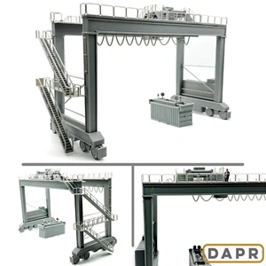 DAPR-OO Gauge Model Railway Scenery Kit-Dock Gantry Rail Mounted Container Crane - Picture 1 of 10