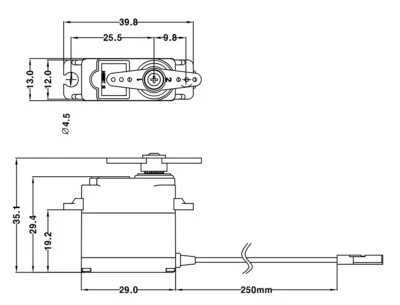 Hitec Servo D85MG - 1-00068 - Bild 1 von 2