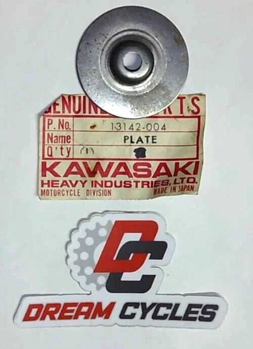 НОВЫЙ ИЗ СТАРЫХ ЗАПАСОВ ПОДЛИННЫЙ KAWASAKI ИЗМЕНИТЬ БАРАБАН ПЛАСТИНЫ H1 H2 A1 A7 KH A1SS A7SS KH500 13142-004 - Изображение 1 из 1