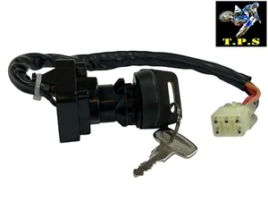INTERRUPTOR DE ENCENDIDO CAÑÓN PRINCIPAL DE 5 PINES: SUZUKI LTF LT-F 400 FZ KINGQUAD 2008 - 2017 - Imagen 1 de 1