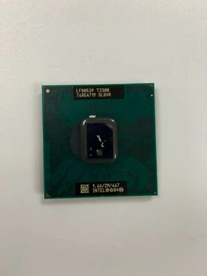LF80539 Intel Core Duo T2300 Dual Core 1.66GHz 667MHz FSB 2MB L2 Socket PGA478 Foto 1 de 4