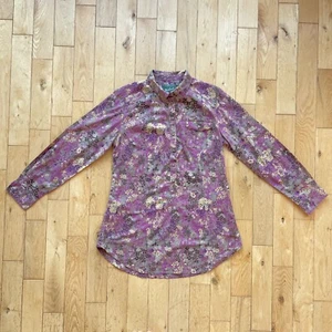 Woolrich Floral Button Down Shirt Women’s Medium - Picture 1 of 7