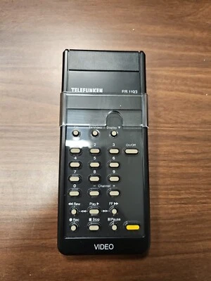 TELECOMANDO TV TELEFUNKEN FB 1193 NUOVO INSCATOLATO ORIGINALE - Immagine 1 di 4