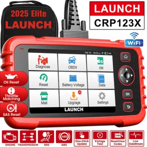 LAUNCH CRP123X Car OBD2 Scanner Code Reader Check Engine ABS SRS Diagnostic Tool - Picture 1 of 22