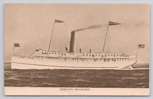 Steamer Dorothy Bradford Steamship Vintage Postcard - Picture 1 of 2