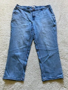 Pantalones de mezclilla recortados para mujer Lane Bryant, talla 18 - Imagen 1 de 9