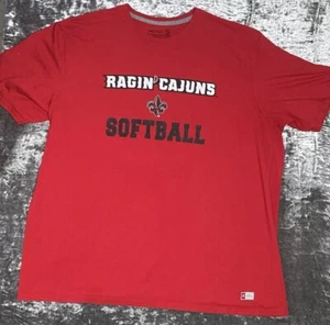Camiseta de Softbol LSU Ragin’ Cajuns Roja Talla XXL EE. UU. Universidad Universitaria  - Imagen 1 de 7