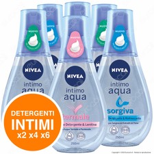 Nivea Detergente Intimo Aqua Mousse Rinfrescante Delicato Lenitivo 250ml Scelta