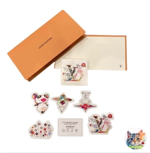 Juego de pegatinas de colores Louis Vuitton Takashi Murakami - Imagen 1 de 2