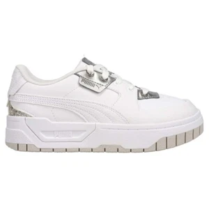 PUMA Cali Dream Star Quality Metallic Platform Womens White Sneakers Casual Sho - Picture 1 of 6