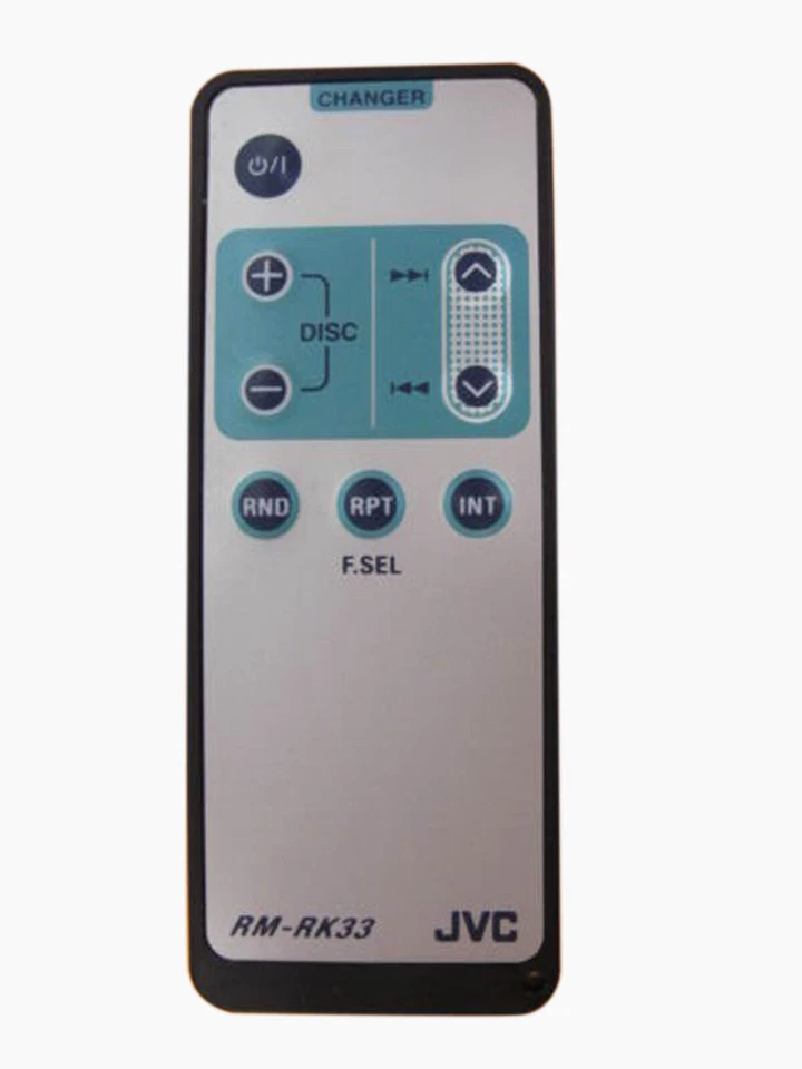 Original JVC Car CD/DVD Player Remote Control RM-RK33 - Image 1 of 1