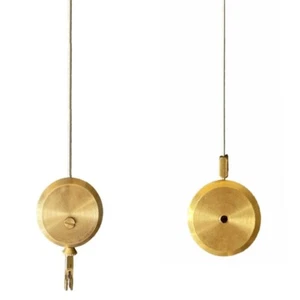 Französisches Bügeluhrpendel aus massivem Messing 28mm -200mm und 35mm - 250mm - Bild 1 von 4