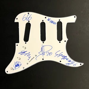 Sepolcro (Band) Signed Stratocaster Pickguard, Proof (Autograph NOT Vinyl / CD) - Picture 1 of 5