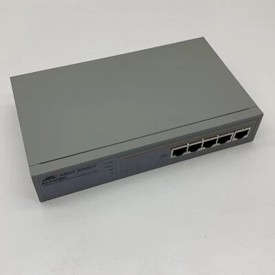 Allied Telesyn AT-FS705L 10base-T/100base-Tx 5 Port Fast Ethernet Switch - Image 1 of 4