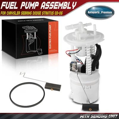 Fuel Pump Module Assembly for Chrysler Sebring Dodge Stratus 2003-2006 2.4L 2.7L - Image 1 of 4