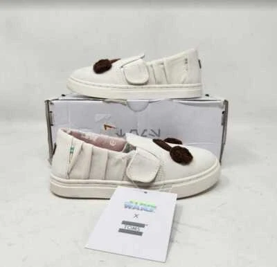 Toddler girl's 10 Tiny Toms Luca Star Wars Princess Leia slip on shoes - Image 1 of 4