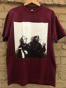 (Officially Licensed) Tupac x Marilyn Monroe Graphic T Shirt - Picture 1 of 1