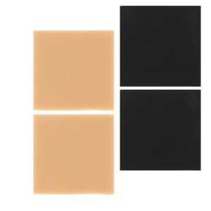 4 Stück Sohlenflicken Reparatur Schuh Dämpfer Pads Grip für Schuhe Fersenplatten Griffe - Bild 1 von 12