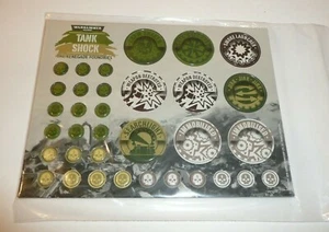 Warhammer 40k Tank Shock The Renegade Foundries Counters Token Set 2016 40,000  - Picture 1 of 3