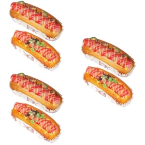 2pcs Fake Realistic Simulation Food Props Bread Props Food Models Food Toys - Zdjęcie 1 z 12