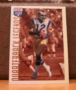 1993 KMART TEAM NLF QUARTERBACK LEGENDS FOOTBALL CARD JAMES HARRIS L.A. RAMS