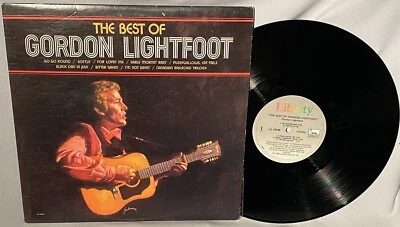 LP GORDON LIGHTFOOT The Best Of (ORIGINAL Vinyl, CANADA, LN 10038) NM/NM - Image 1 of 4