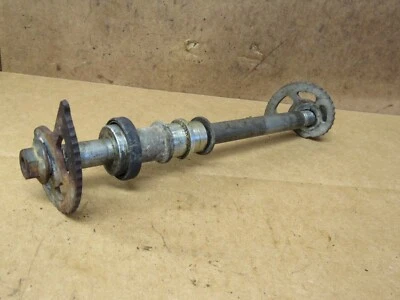 1984 Suzuki SP600 DR600 espaçadores de eixo de roda traseira ajustador de corrente 64711-14A01 - Imagem 1 de 4