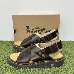 Dr. Martens Zane Leather Sandals in Black Leather Size UK 5 EU 38 - New in Box - Picture 1 of 8