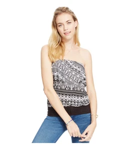 Jessica Simpson Womens Payton Strapless Bandeau Blouse - Picture 1 of 1