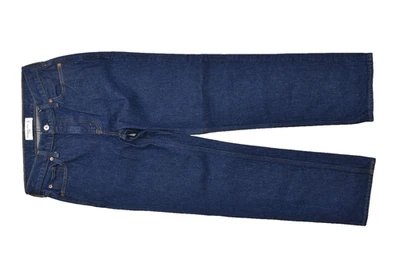 Pantalones de mezclilla para mujer Abercrombie & Fitch holgados tiro bajo lavado oscuro talla 25/0 Foto 1 de 4