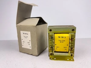 TR TR2 Trenntrafo 50W neu OVP Vintage Trenn Transformator Radiowerkstatt - Bild 1 von 7