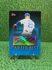 2009 Topps - Career Best Autographs Zack Greinke #CBA-ZG (AU) - Picture 1 of 2
