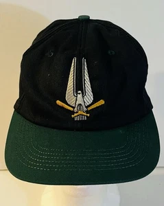 Vintage 90's South Bend Silver Hawks MILB Snapback Hat Cap Midwest Embroidery US - Picture 1 of 8