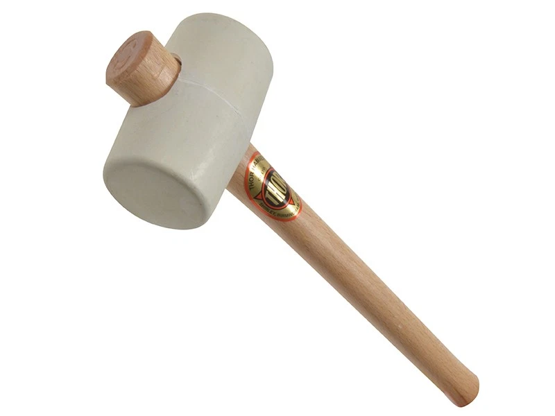 Thor 952W White Rubber Mallet 54mm 375g THO952W - Image 1 of 1
