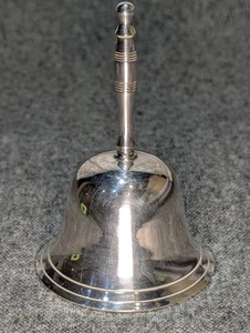 Vintage Mappin und Webb Silber Prinzenteller Handglocke W13184 Dreifachpfand - Bild 1 von 7