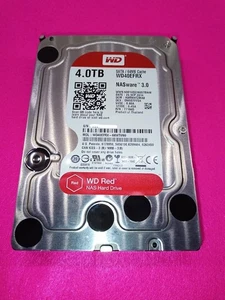 Western Digital WD Red WD40EFRX 4TB SATA 6 Gb/s Hard Disk Drive with NASware - Afbeelding 1 van 3