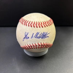 John Middleton In Person Autographed Baseball Phillies Owner SEE DESC - Picture 1 of 8