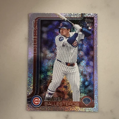 2025 Topps Update Series - Moises Ballesteros (RC) - Sandglitter - #US262 - Image 1 of 4