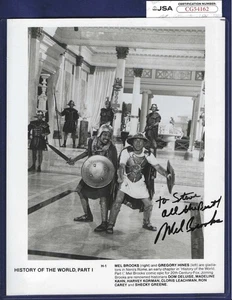 Mel Brooks Autographed 8x10 Photo Hollywood Movie Actor Comedian JSA COA - Picture 1 of 1