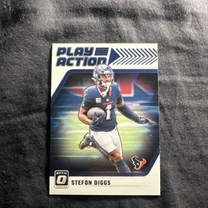 New! 2024 Panini Donruss Optic - Play Action Stefon Diggs #11 - Picture 1 of 2