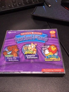 Adventure Workshop PC CD-ROM Game for PRESCHOOL-1ST Grade 2002 Edition - Picture 1 of 11