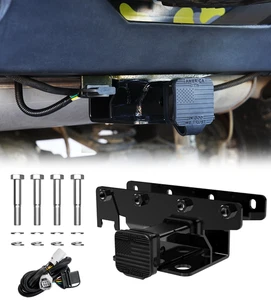 2" Rear Receiver Towing Trailer Hitch Plug w/ Harness for 07-18 Jeep Wrangler JK - Picture 1 of 8