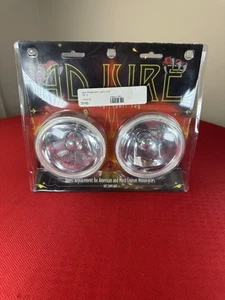 "Nuevo par de luces puntuales AdJure Tri-Bar 4,5"" Harley Davidson repuesto DOT Cruiser" - Imagen 1 de 5